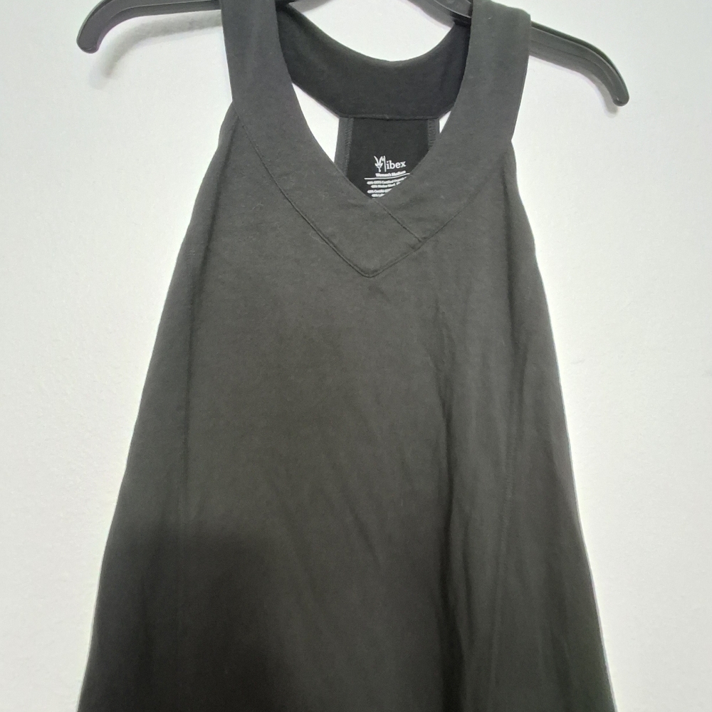 Ibex Dress Tank Organic Cotten Wool Blend Active Wear Dress - Picture 4 of 10